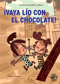 Books Frontpage ¡Vaya lío con el chocolate! - Libro con mucho humor para niños de 8 años