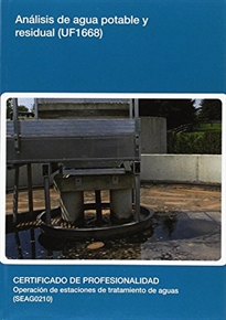 Books Frontpage Análisis de agua potable y residual  (UF1668)
