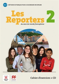 Books Frontpage Les reporters 2 - A1.2 -Cahier d'exercices + CD