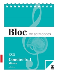 Books Frontpage Bloc de actividades. Concierto - Música I ESO