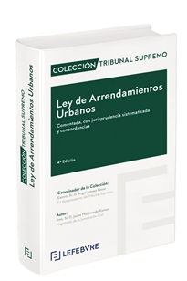 Books Frontpage Ley de Arrendamientos Urbanos Comentada 4ª edc.
