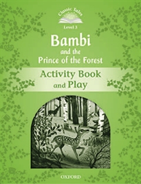 Books Frontpage Classic Tales 3. Bambi. Activity Book and Play