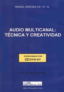 Books Frontpage Audio multicanal. Técnica y creatividad