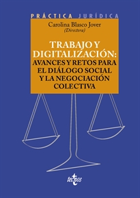 Books Frontpage Trabajo y digitalización: avances y retos para el diálogo social y la negociación colectiva