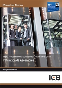 Books Frontpage Tarjeta Profesional de la Construcción Sector Metal (TPM). Instalación de Ascensores