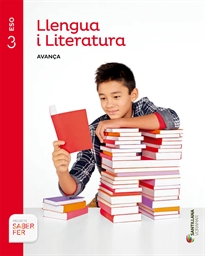 Books Frontpage Llengua I Literatura  Serie Avança 3 Eso Saber Fer