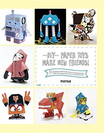 Books Frontpage -DIY- PAPER TOYS. Make new friends!