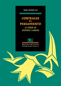 Books Frontpage Contraluz del pensamiento: La poesía de Antonio Cabrera