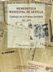 Front pageHemeroteca Municipal de Sevilla