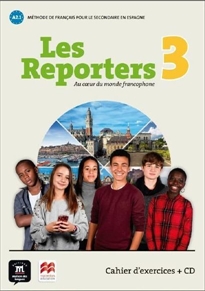Books Frontpage Les reporters 3 - A2.1 Éd Macmillan- Cahier d'exercices + CD