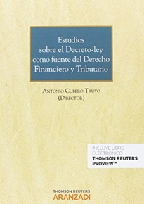 Books Frontpage Estudios sobre el Decreto-ley como fuente del Derecho Financiero y Tributario (Papel + e-book)