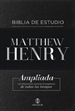 Front pageBiblia de estudio Matthew Henry- Bonded leather (piel fabricada)