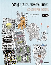 Books Frontpage Doodlers Anonymous. Coloring book