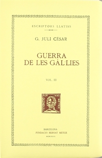 Books Frontpage Guerra de les Gàl·lies, vol. III i últim (llibres VII-VIII)