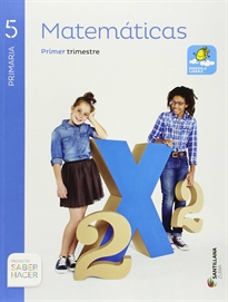 Books Frontpage Matematicas 5 Primaria Saber Hacer