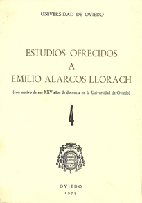 Books Frontpage Estudios ofrecidos a Emilio Alarcos Llorach Tomo IV