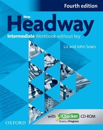 Books Frontpage New Headway 4th Edition Intermediate. Workbook with iChecker without Key