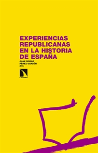 Books Frontpage Experiencias republicanas en la historia de España