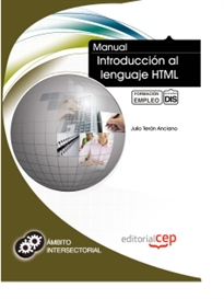 Books Frontpage Manual de Introducción al lenguaje HTML. Formación para el Empleo