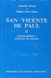 Front pageSan Vicente de Paúl. II: Espiritualidad y selección de escritos