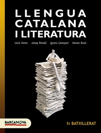 Books Frontpage Llengua catalana i Literatura 1r Batxillerat. Llibre de l'alumne