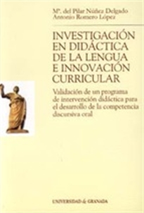 Books Frontpage Investigacion en Didáctica de la Lengua e innovación curricular