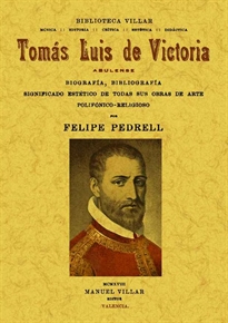 Books Frontpage Tomás Luís de Victoria, abulense.