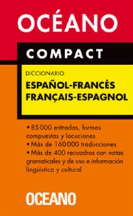 Books Frontpage Océano Compact Diccionario Español - Francés / Français - Espagnol
