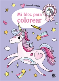 Books Frontpage Los Unicornios - MI Bloc Para Colorear