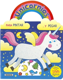 Books Frontpage Unicornios para pintar y pegar