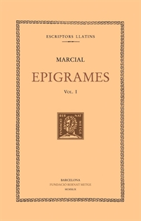 Books Frontpage Epigrames, vol. I: Espectacles: llibres I-IV