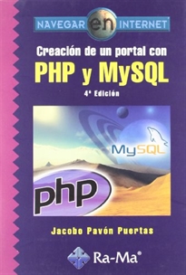 Books Frontpage Creación de un portal con PHP y MySQL. 4ª edición