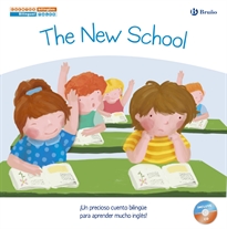 Books Frontpage Cuentos bilingües. The New School - El nuevo colegio