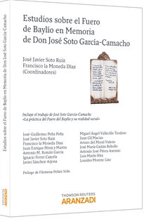 Books Frontpage Estudios sobre el Fuero de Baylío en memoria de Don José Soto García-Camacho