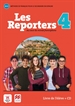 Front pageLes reporters 4 - A2.2 Éd. Macmillan - Livre de l'élève + CD