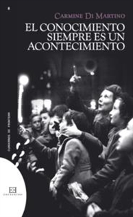 Books Frontpage El conocimiento siempre es un acontecimiento