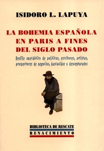 Books Frontpage La Bohemia española en París a fines del siglo pasado