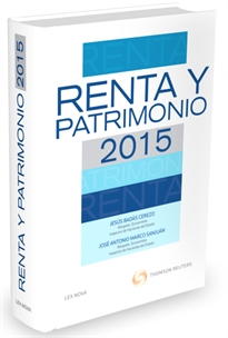 Books Frontpage Renta y Patrimonio 2015 (Papel + e-book)