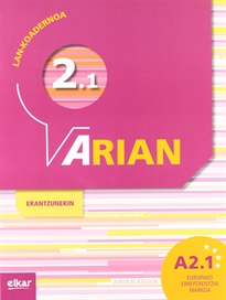 Books Frontpage Arian A2.1 Lan-koadernoa (+erantzunak)
