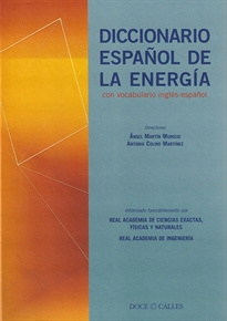 Books Frontpage Diccionario Español de la Energía, con vocabulario inglés-español
