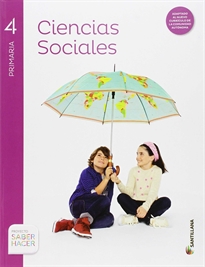 Books Frontpage Ciencias Sociales C-Mancha + Atlas 4 Primaria