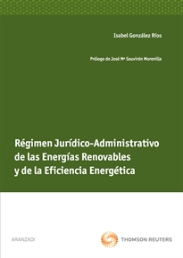 Books Frontpage Régimen jurídico-administrativo de las energías renovables y de la eficiencia energética