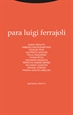 Front pagePara Luigi Ferrajoli