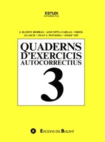 Books Frontpage Quaderns d'exercicis autocorrectius 3