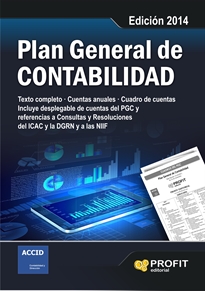 Books Frontpage Plan general de contabilidad