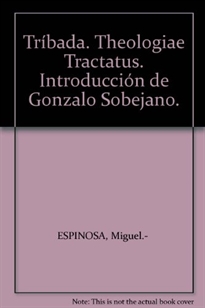Books Frontpage La tríbada. Theologiae Tractatus