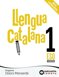 Books Frontpage Dolors Monserdà 1 ESO. Dossier. Llengua catalana
