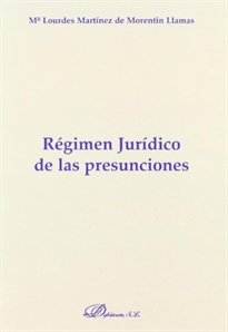 Books Frontpage Régimen jurídico de las presunciones