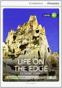 Books Frontpage Life on the Edge: Extreme Homes Intermediate Book with Online Access