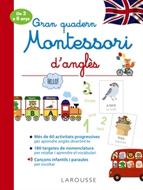 Books Frontpage Gran quadern Montessori d'anglès